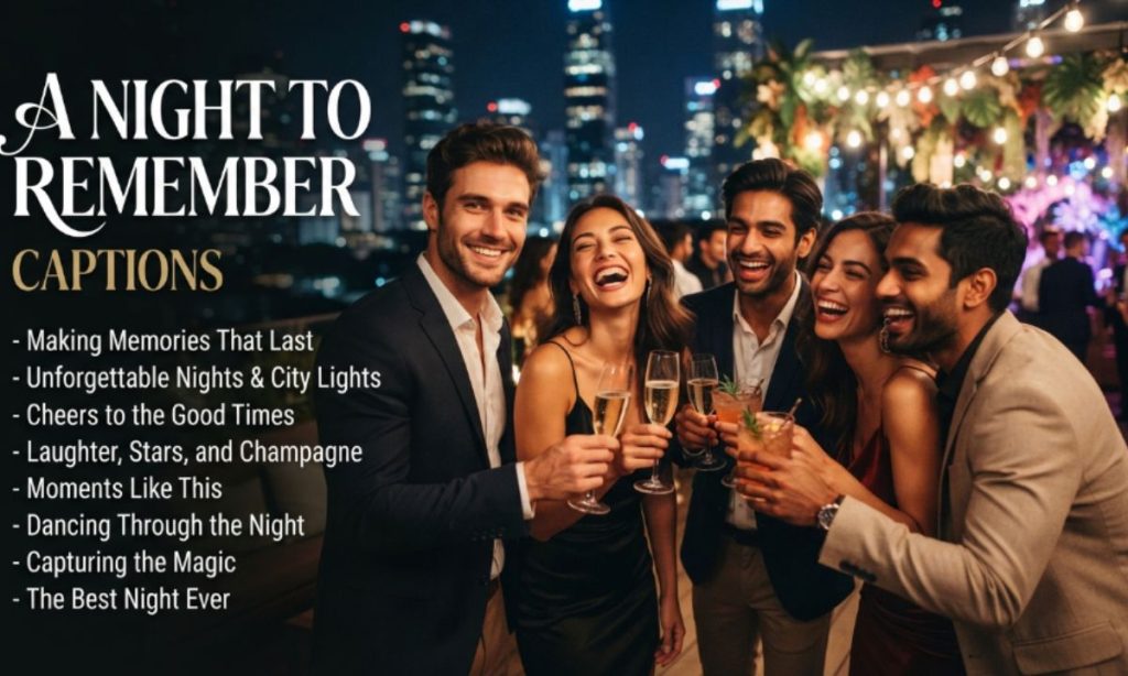 A Night to Remember Captions
