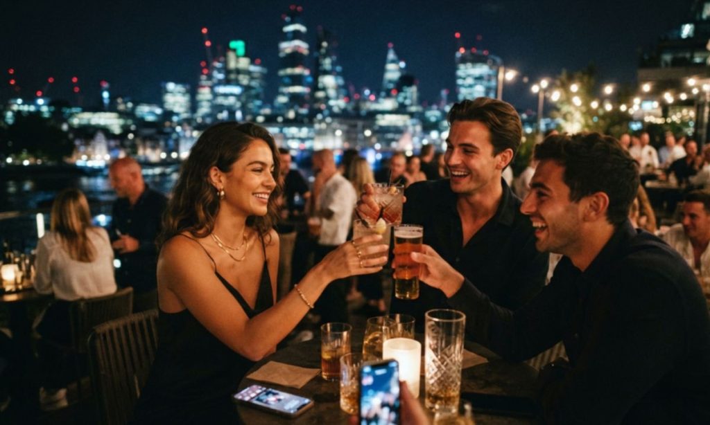 Aesthetic Night Out Captions