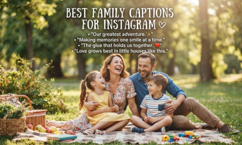 Family Captions for Instagram