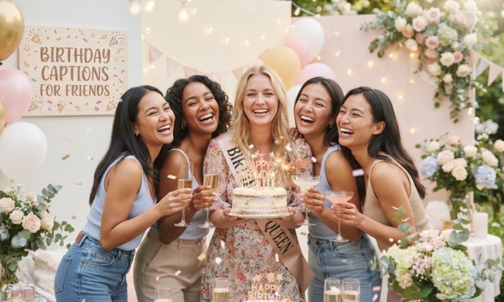 Birthday Captions For Friends
