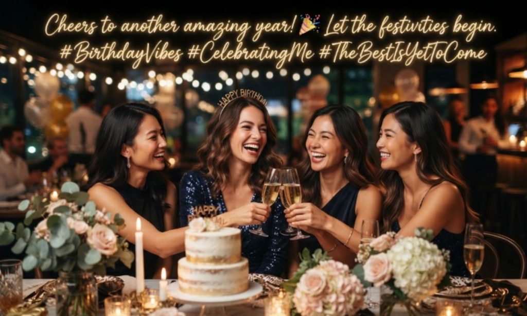 Birthday Party Captions 