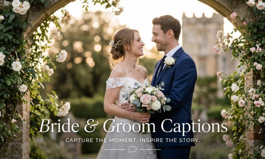 Bride And Groom Captions