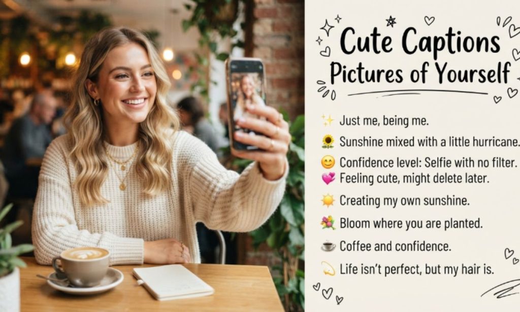 Cute Captions for Pictures of Yourself