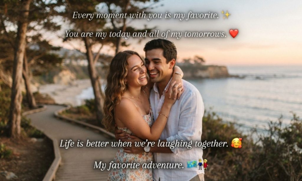 Cute Romantic Captions for Instagram