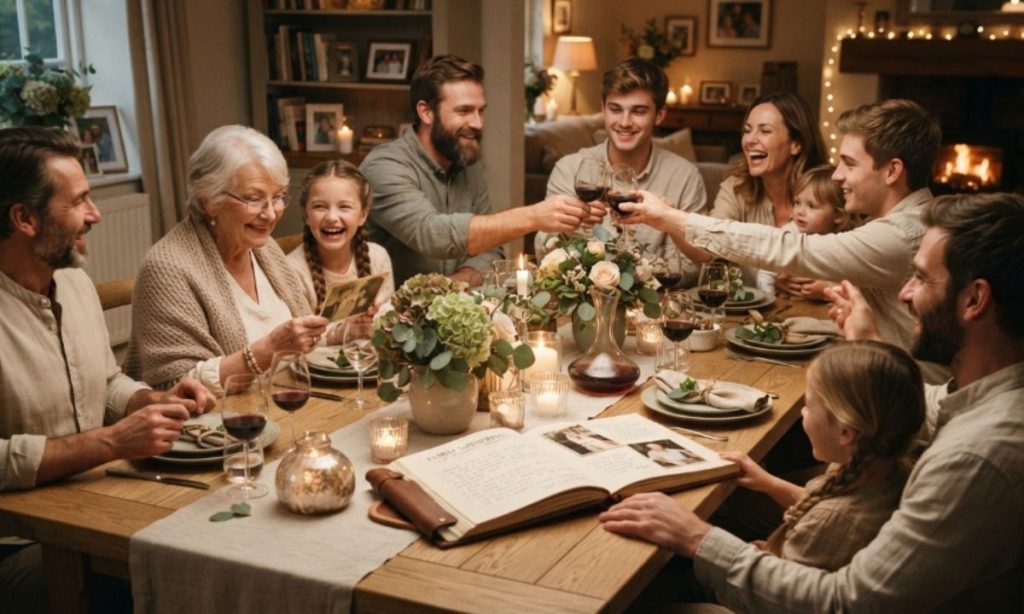 Family Gathering Captions 