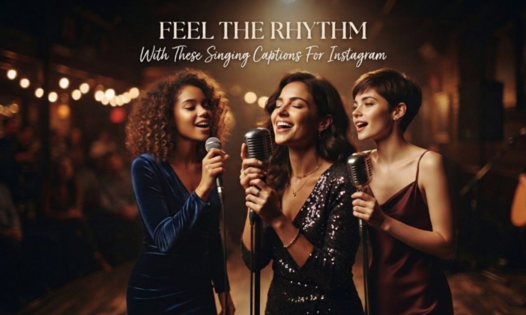 Feel the Rhythm With These Singing Captions For Instagram