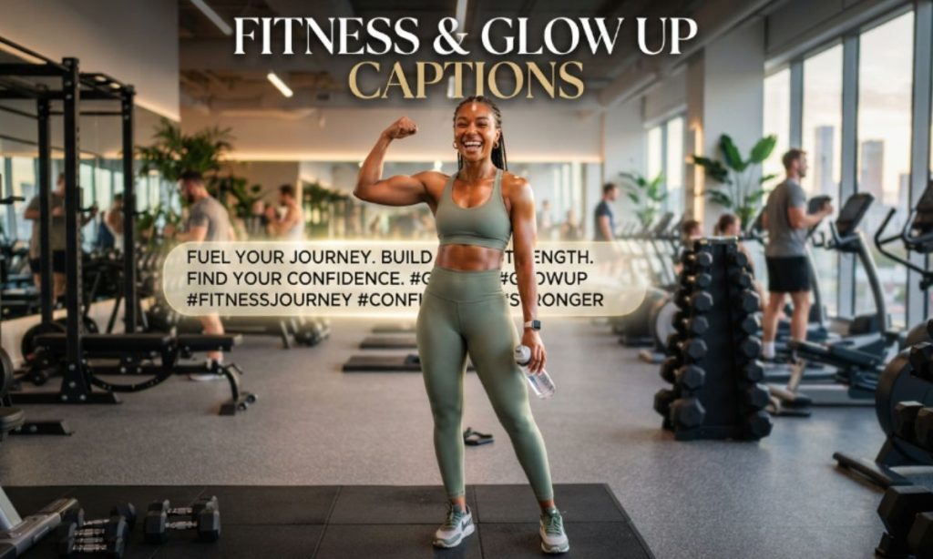 Fitness & Glow Up Captions