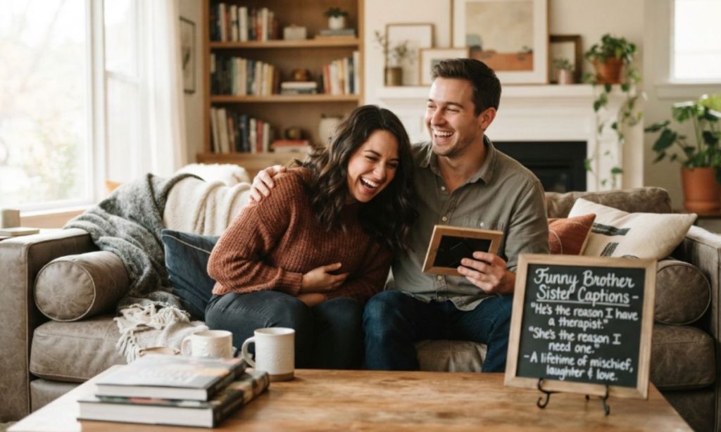 Funny Brother Sister Captions