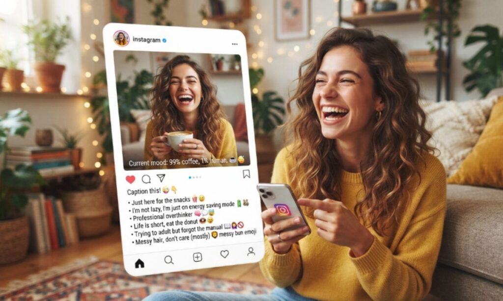 Funny Emoji Captions for Instagram