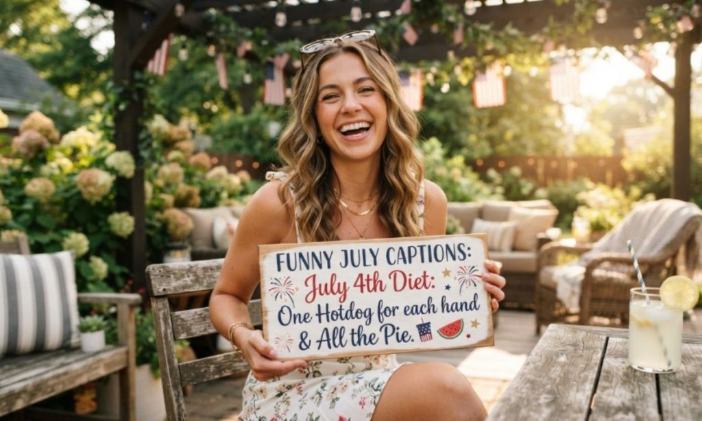 Funny July Captions