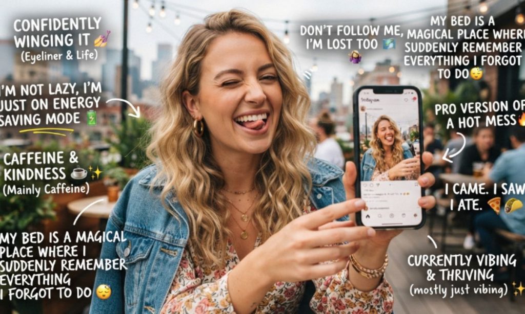 Funny Pretty Girl Captions for Instagram