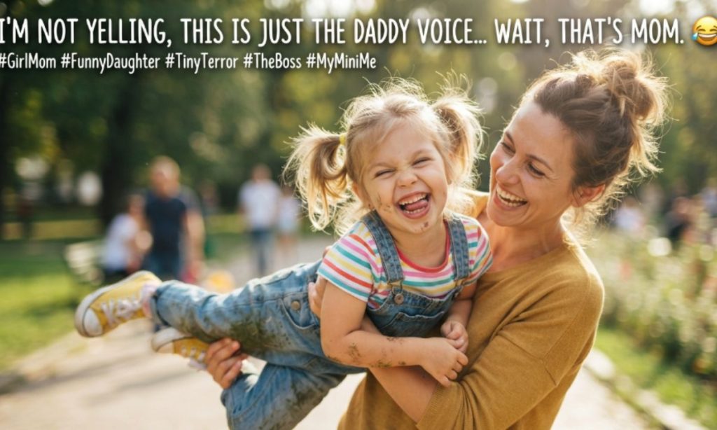 Funny Short Daughter Captions for Instagram
