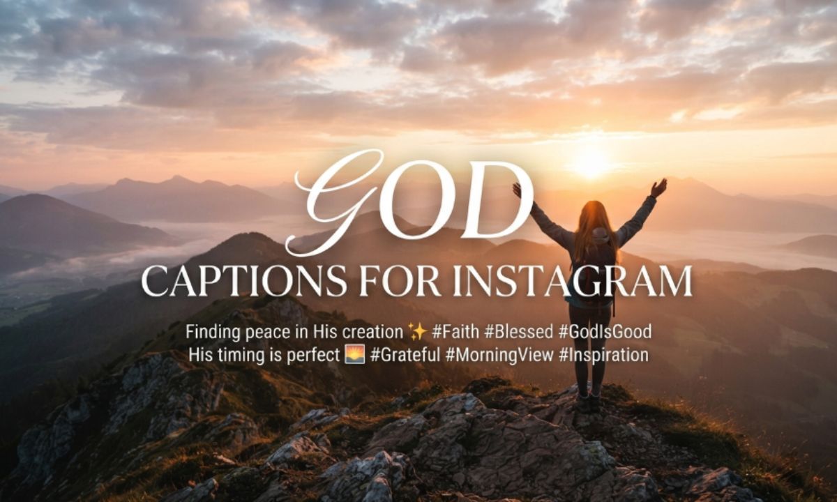 God Captions for Instagram