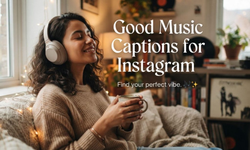 Good Music Captions for Instagram