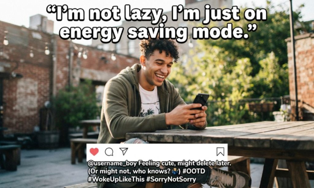 Best Men's Instagram Captions Funny