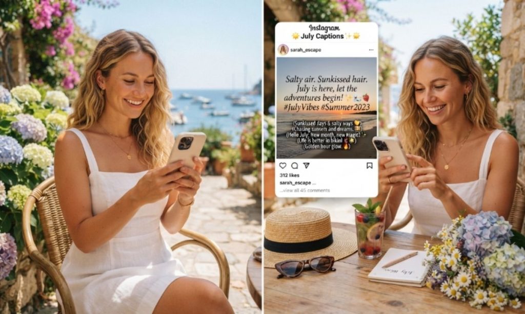July Instagram Captions
