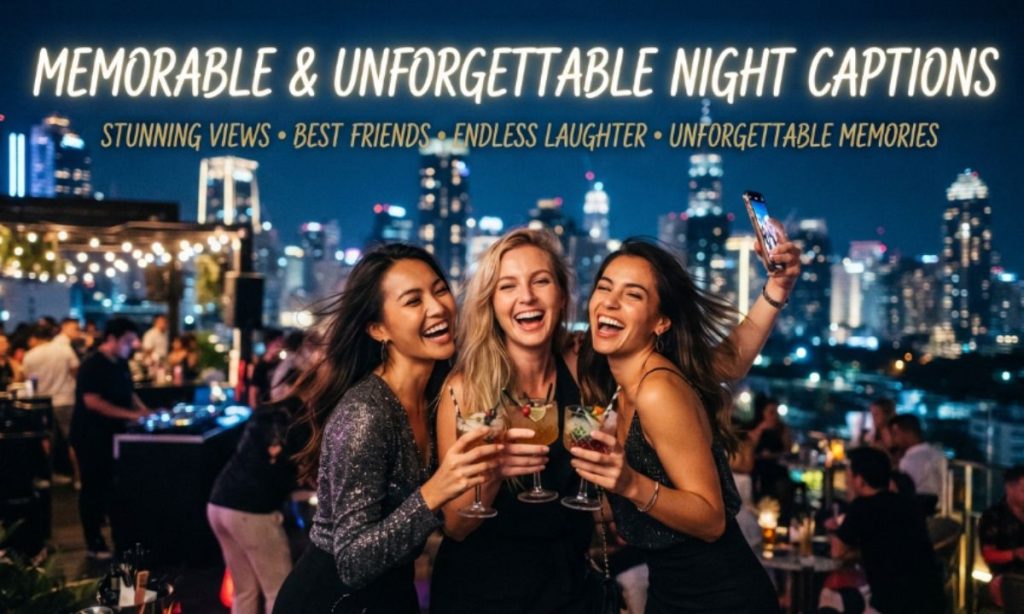 Memorable & Unforgettable Night Captions
