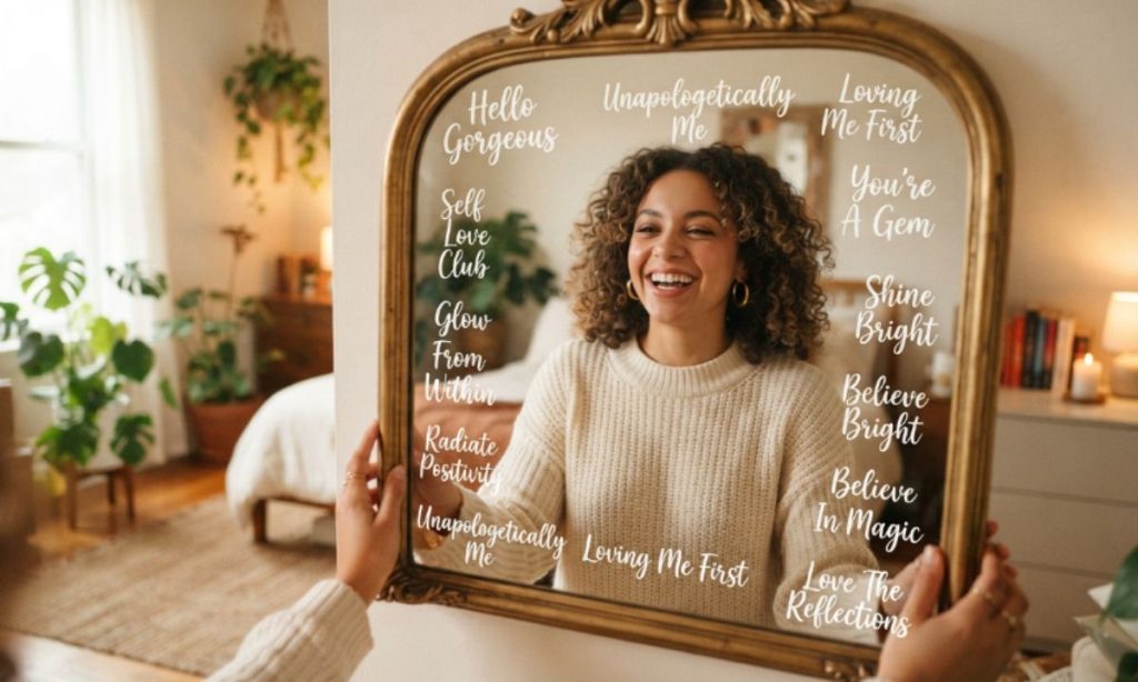 Mirror Self Love Captions
