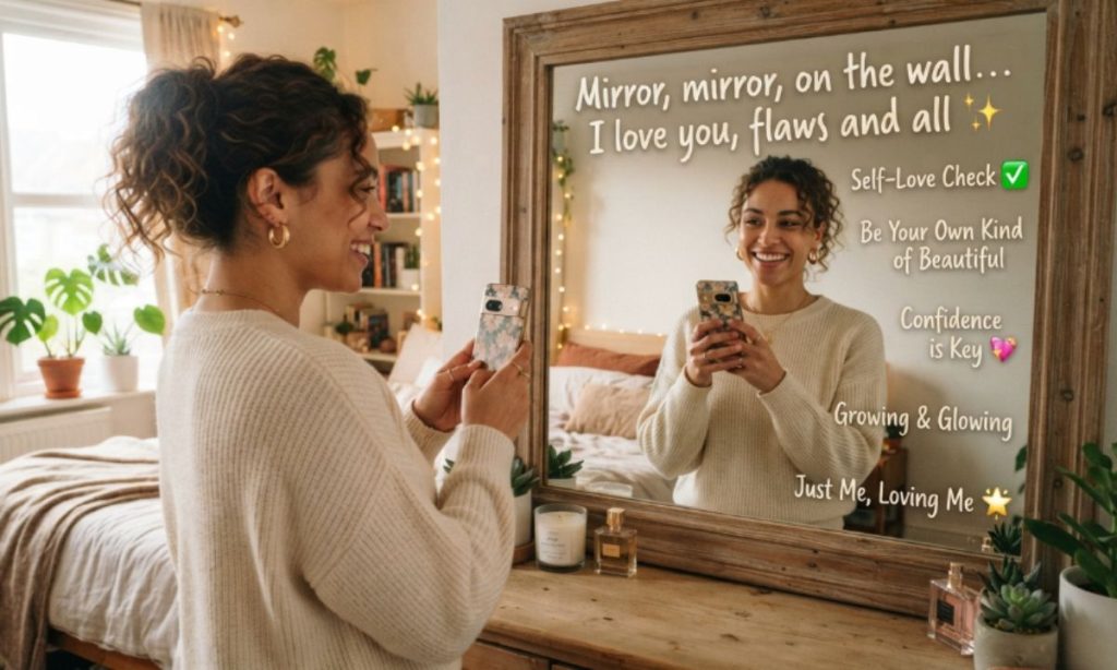 Mirror Self Love Captions