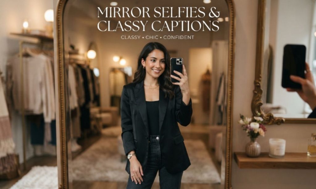 Mirror Selfie Classy Captions