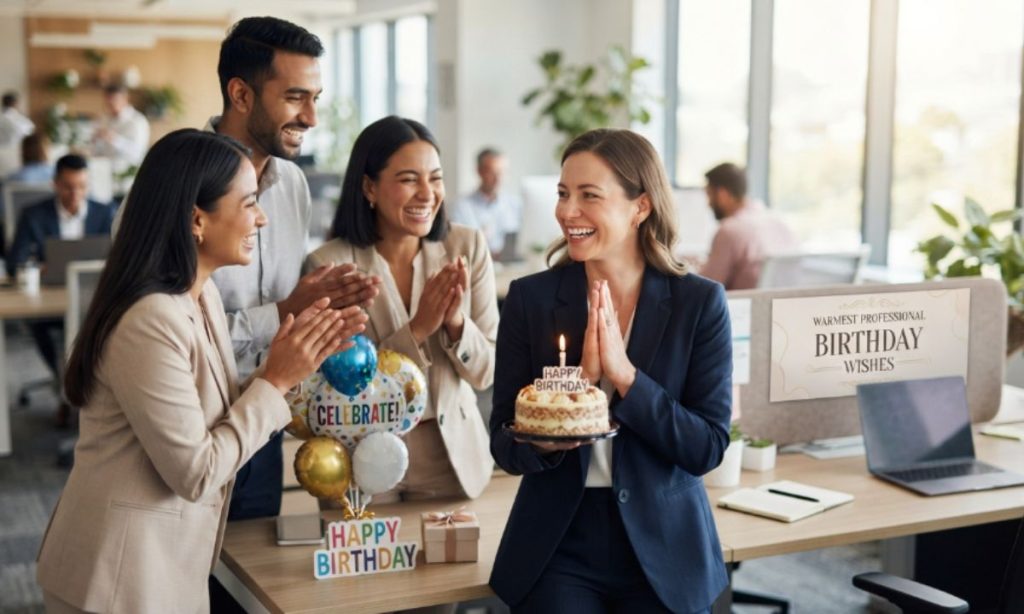 Professional Birthday Wishes for Coworkers