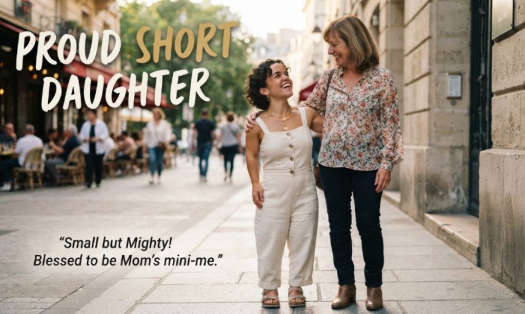 Proud Short Daughter Captions for Instagram