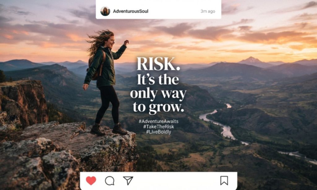 Risk Captions for Instagram