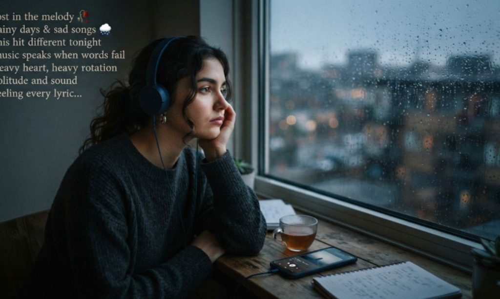Sad Music Captions for Instagram