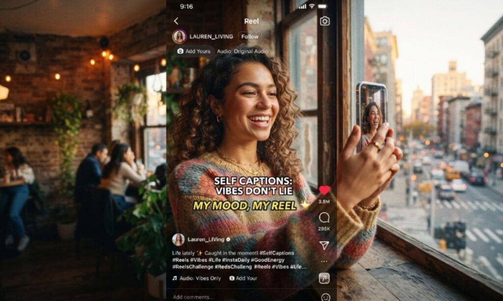 Self Captions for Instagram Reels 