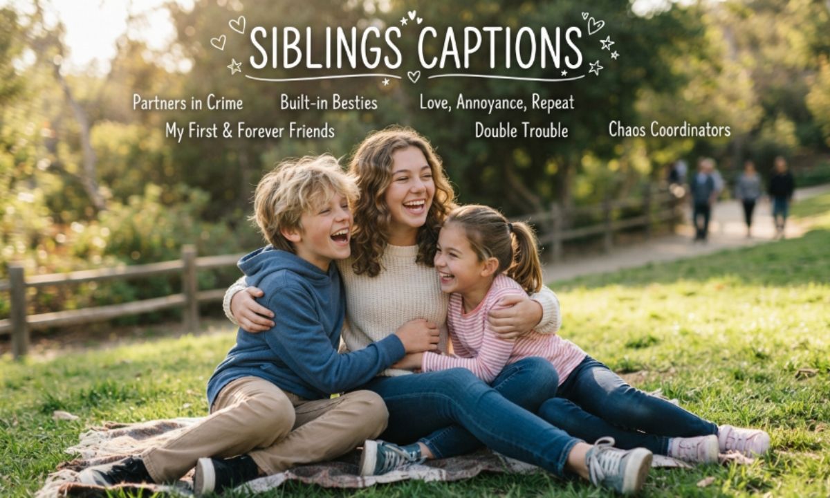 Siblings Captions
