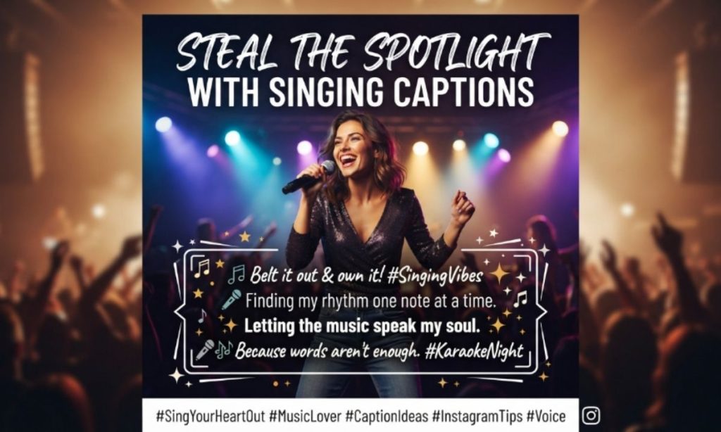 Steal the Spotlight With Singing Captions For Instagram