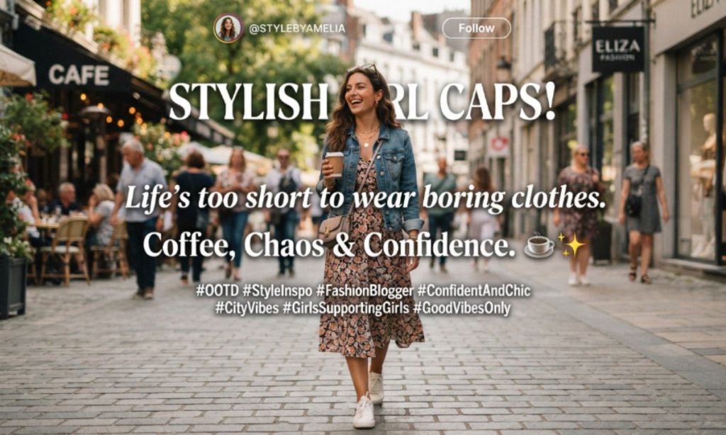 Stylish Girl Captions for Instagram