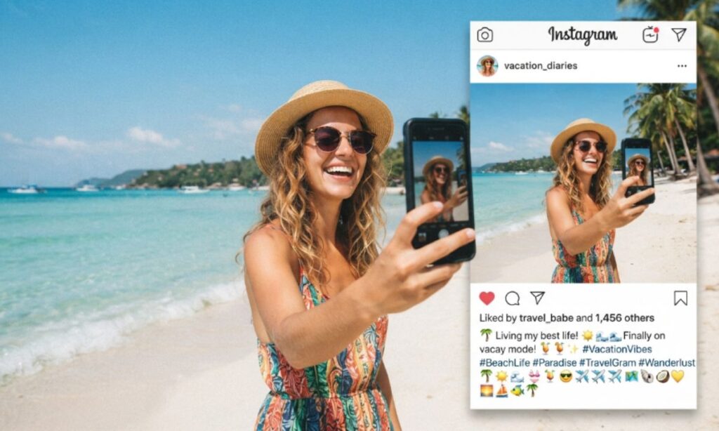Vacation Emoji Captions for Instagram