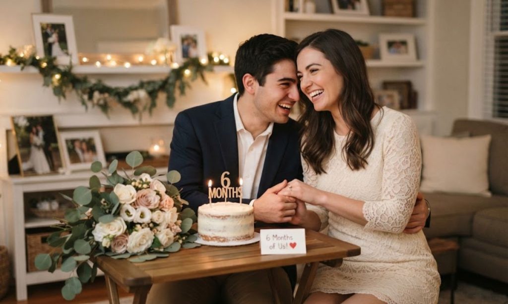 6 Month Anniversary Instagram Captions for Married Couples