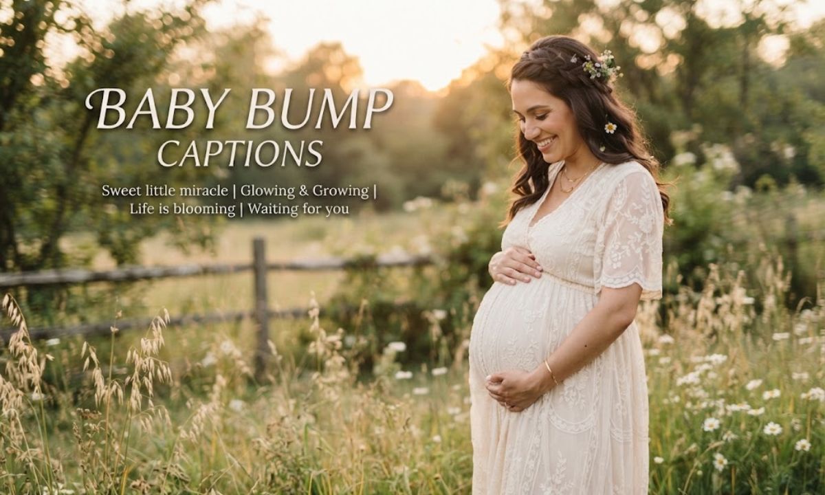 Baby Bump Caption