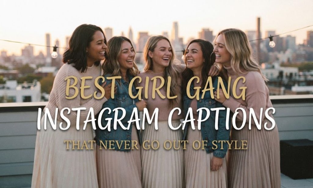 Best Girl Gang Instagram Captions That Never Go Out of Style