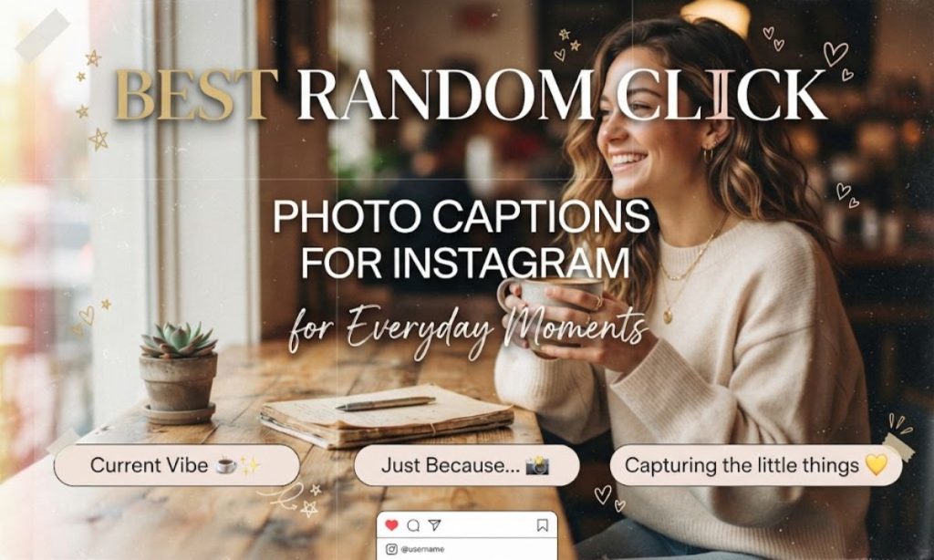 Best Random Click Photo Captions For Instagram for Everyday Moments