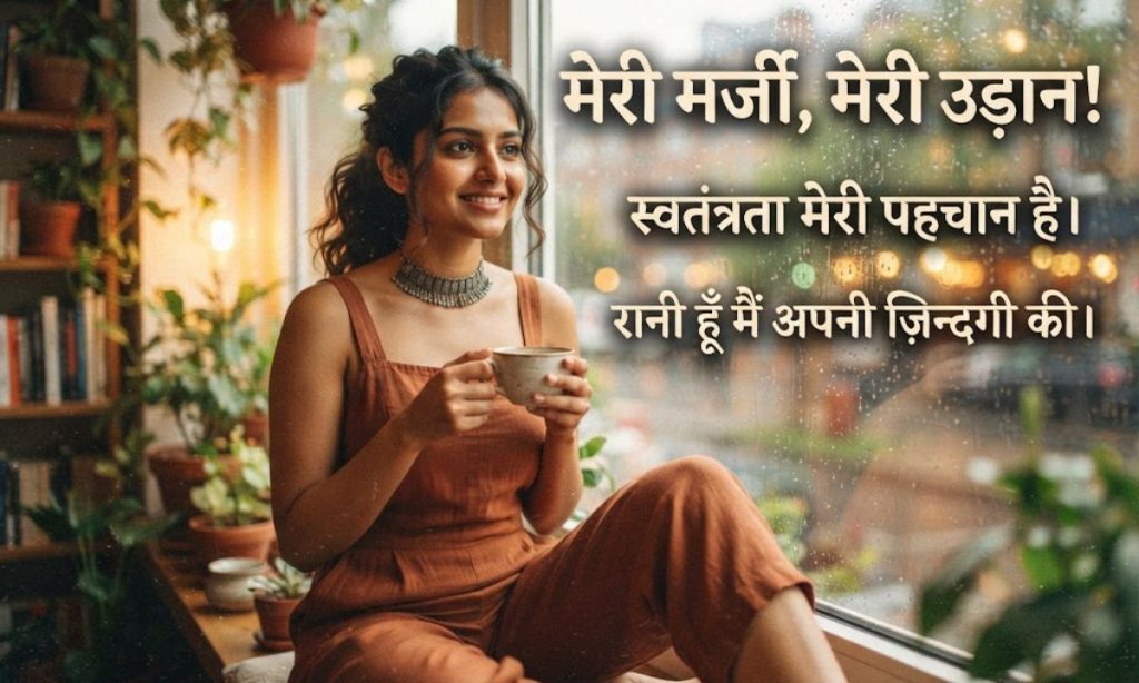 Bold Hindi Captions for Instagram for Girls Who Choose Independence