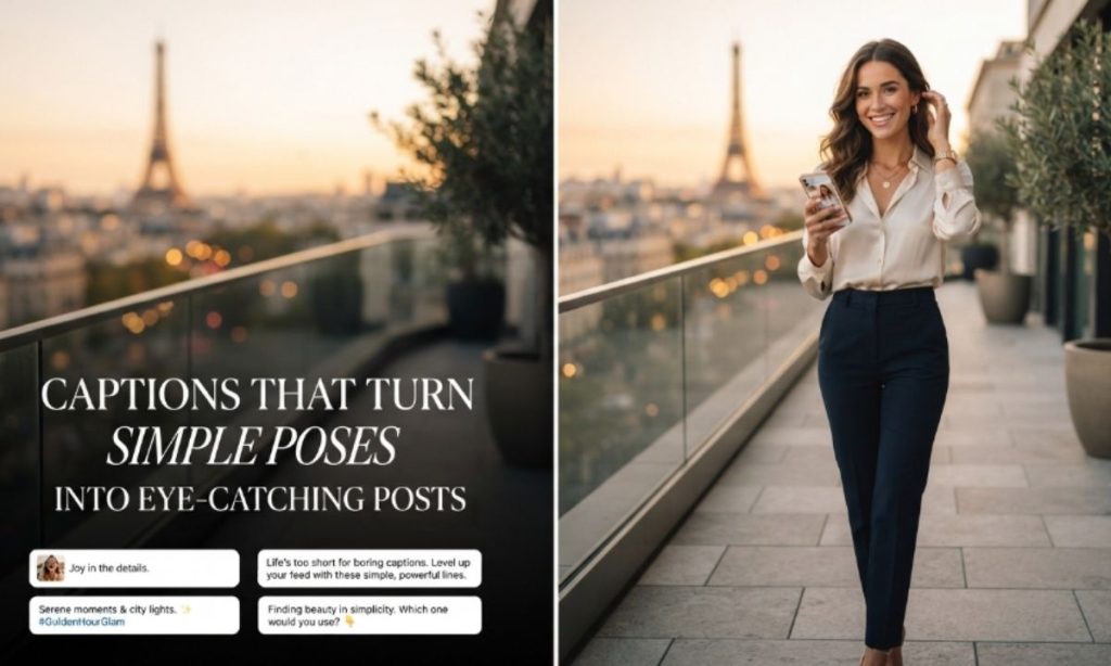 Captions That Turn Simple Poses Into Eye Catching Posts