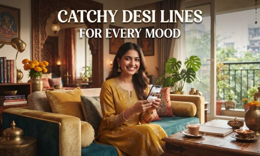 Catchy Desi Lines for Every Mood for Instagram