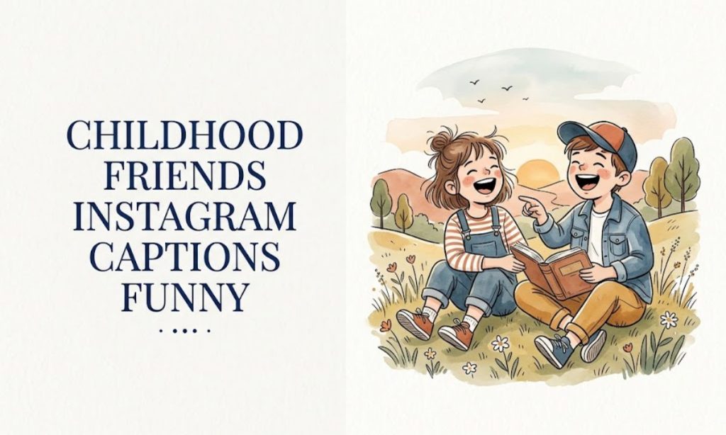 Childhood Friends Instagram Captions Funny 