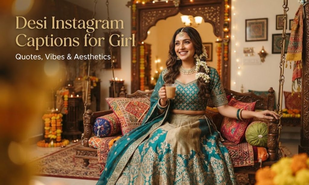 Desi Instagram Captions for Girl