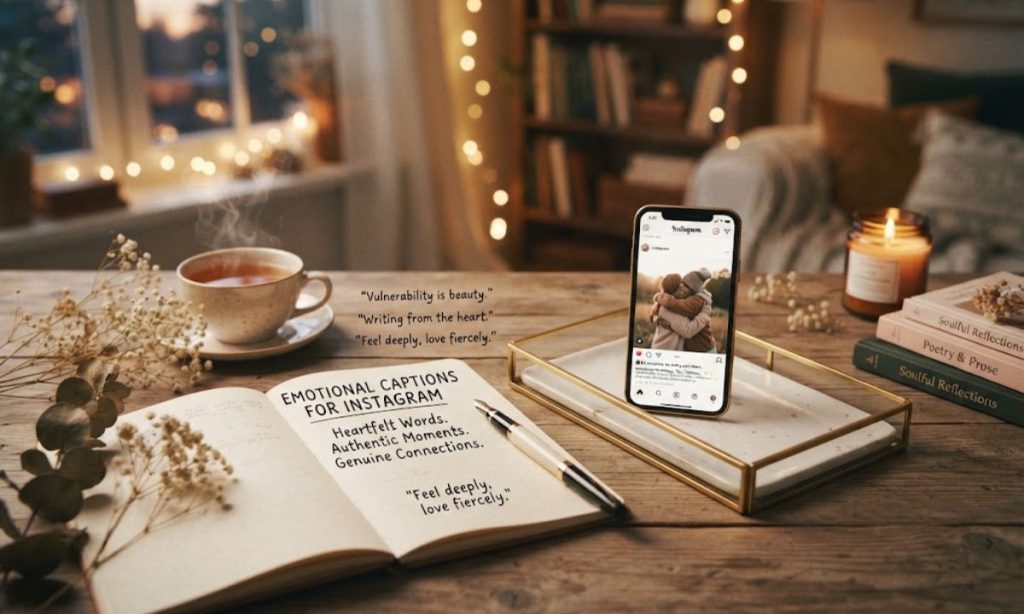 Emotional Captions for Instagram in English