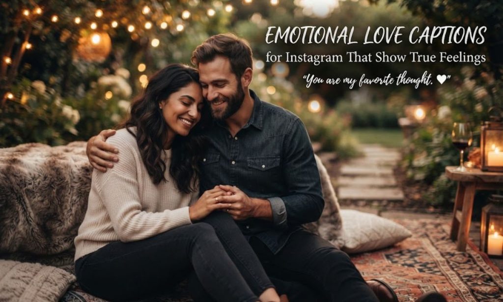 Emotional Love Captions for Instagram That Show True Feelings