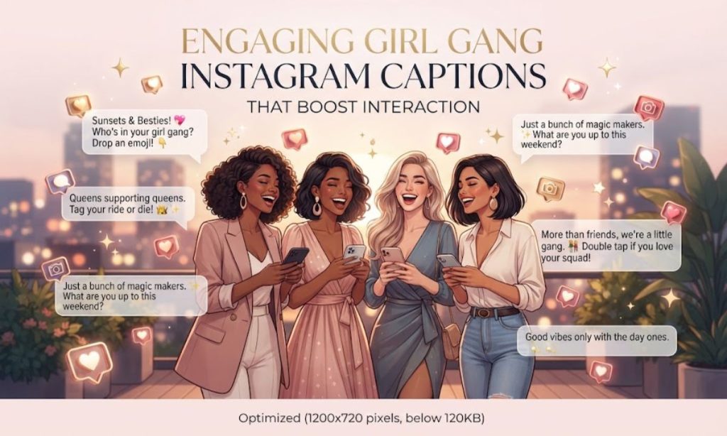 Engaging Girl Gang Instagram Captions That Boost Interaction
