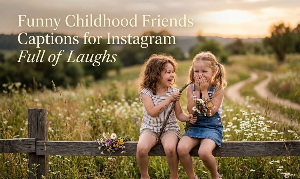 Funny Childhood Friends Captions for Instagram Full of Laughs 