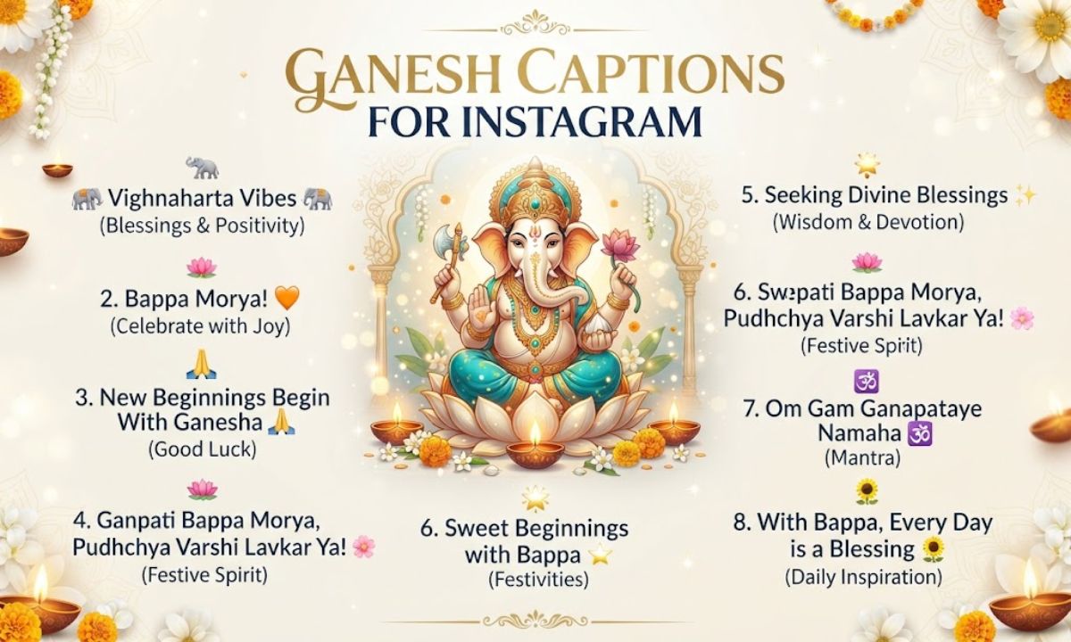 Ganesh Captions for Instagram