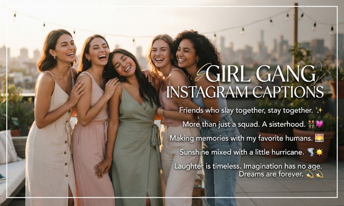 Girl Gang Instagram Captions