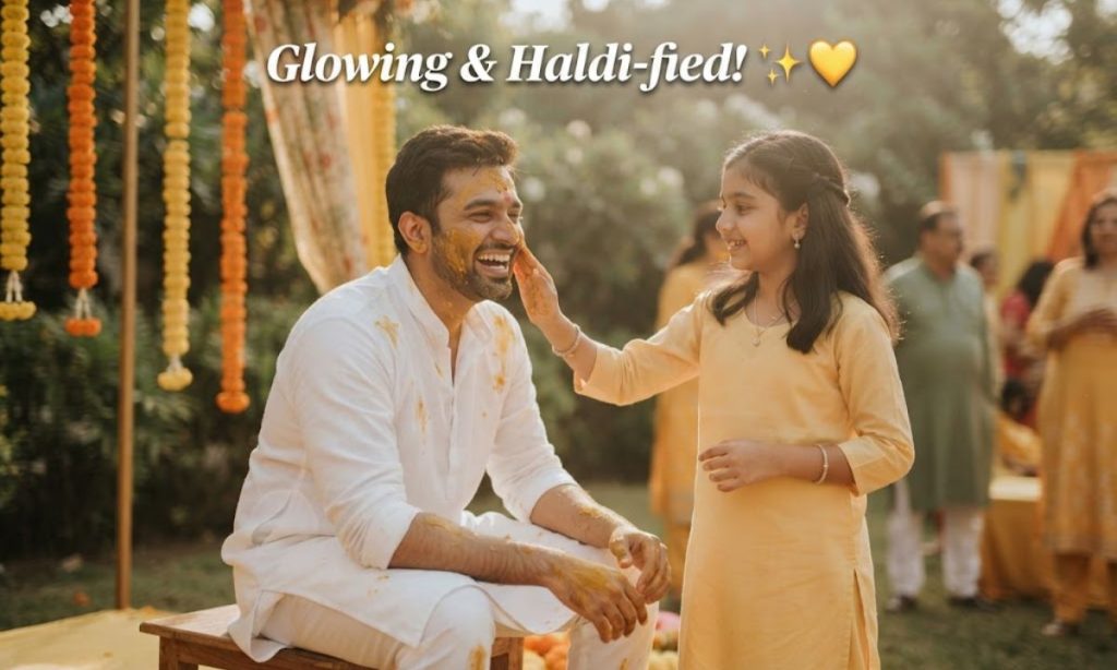 Haldi Captions For Instagram For Boy
