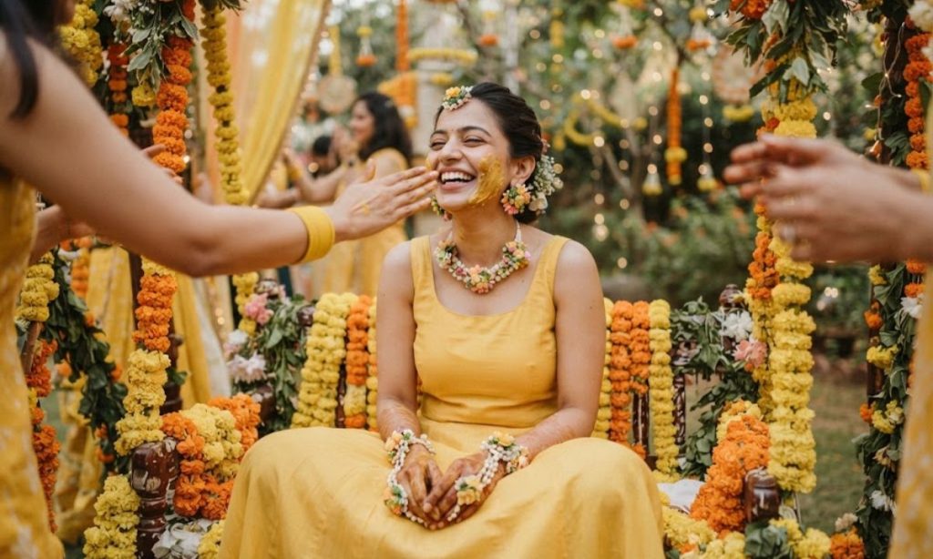 Haldi Captions For Instagram With Friends